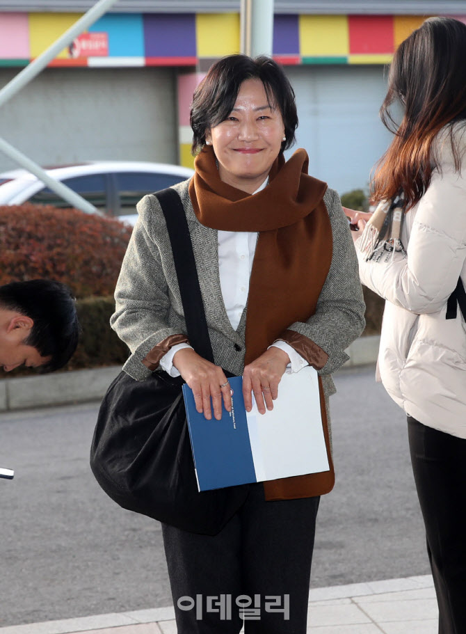  송미령 농식품부 장관 후보자 출근길                                                                                                                                                               