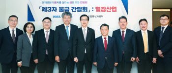 방문규 산업장관 “철강산업 저탄소·고부가 첨단소재화 지원”