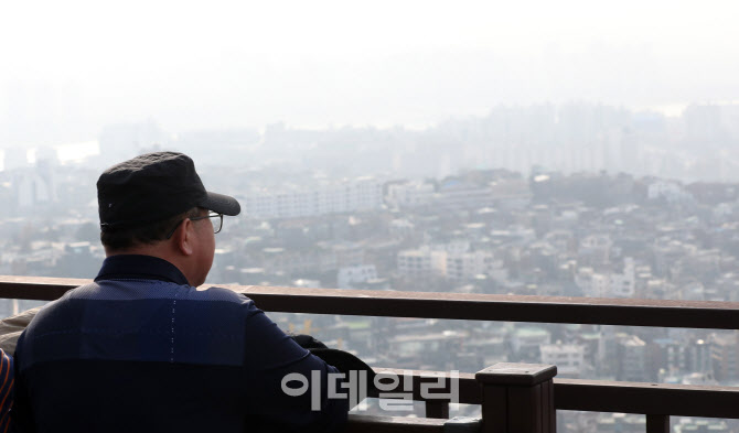 포근하지만 미세먼지 한가득                                                                                                                                                                        