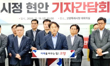 고양시, '2024년 예산안 삭감' 시의회 의결에 '재의요구'