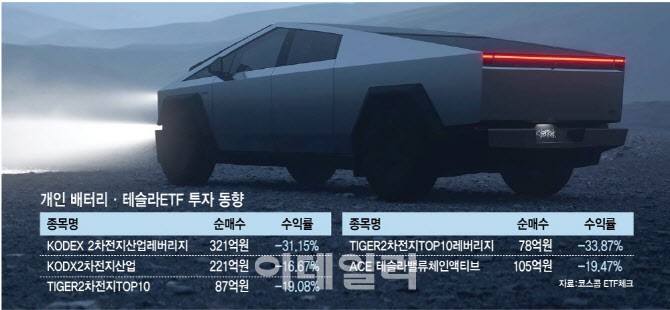 테슬라 쇼크'에 전기차 먹구름인데…개미들은 테슬라·2차전지 '줍줍'