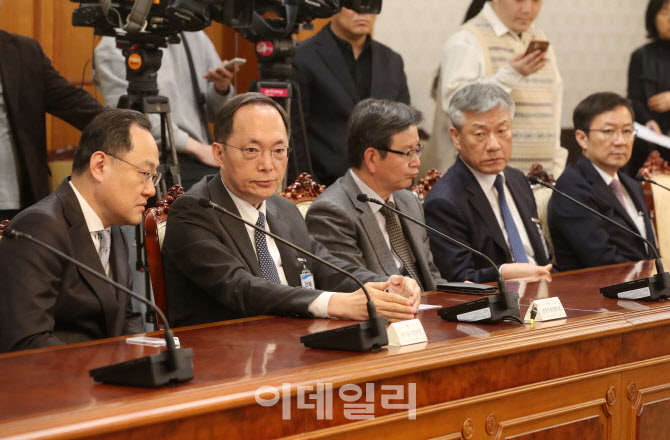  정부서울청사에 모인 5대 병원장                                                                                                                                                                   