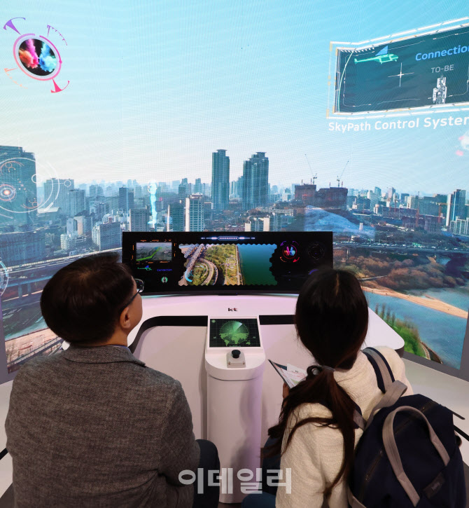 KT의 도심항공교통(UAM)                                                                                                                                                                            