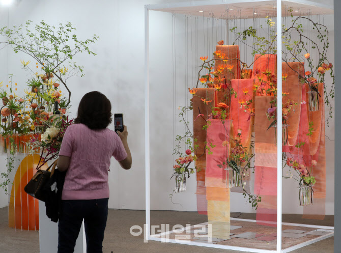  꽃과 어울어지는 색의 향연                                                                                                                                                                        