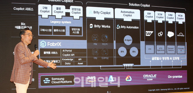 삼성SDS, 생성형 AI로 기업 공략 나선다                                                                                                                                                             