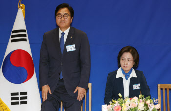 우원식, 국회의장 후보 선출…지도부 '교통정리'에 반발심 작용했나