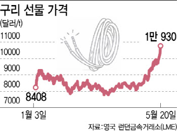 '닥터코퍼' 구리의 수상한 랠리…원자잿값이 불안하다