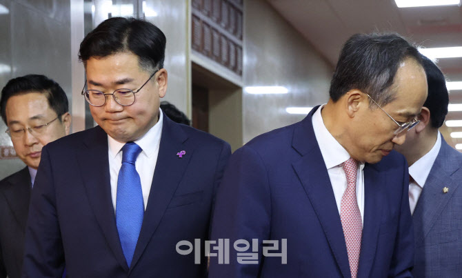 추경호-박찬대, '협상 결과는?'                                                                                                                                                           