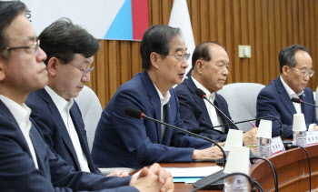 고위당정협의회, '모두발언하는 한덕수 국무총리'