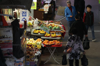 소비 위축에…소상공인·전통시장 경기전망 두달째 하락