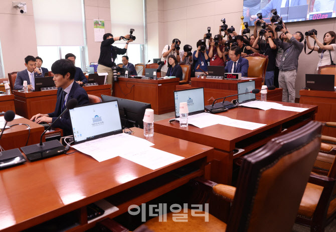 법사위 첫 전체회의, '국민의힘 불참'                                                                                                                                                     