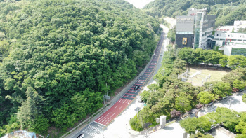 상습정체 용인대 정문 삼거리, 1차선→2차선으로 확장