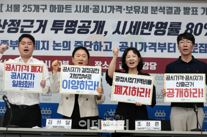  공시가격 바로 잡아라~                                                                                                                                                                            