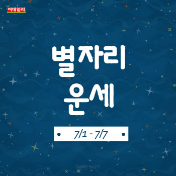 2024년 7월 첫째 주 ‘별자리 운세’