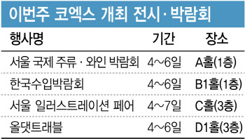 "주류·와인, 일러스트레이션, 수입상품도 함께 즐기세요"