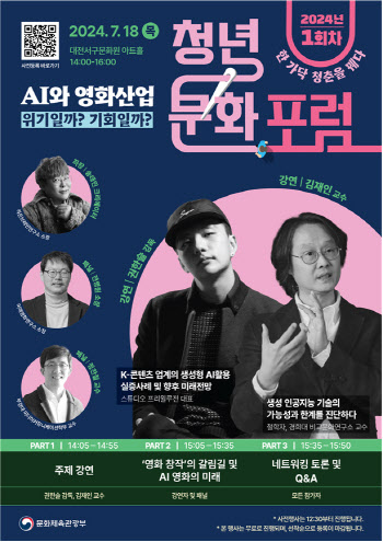 AI와 영화산업의 만남 `위기vs기회`…청년세대 생각은?