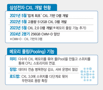 다가오는 ‘CXL’ 시대…삼성전자, 잃어버린 '1등' 되찾는다(종합)