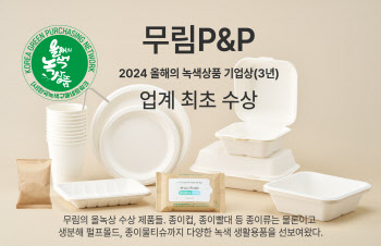 무림P&P, ‘2024 대한민국 올해의 녹색상품 기업상’ 수상