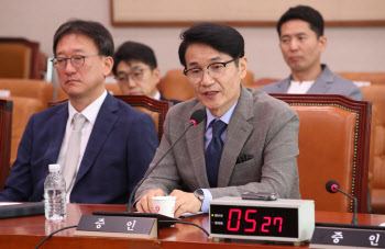 법사위 2차 청문회, '답변하는 최재영 목사'