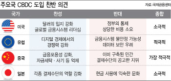 "CBDC 도입, 보안·통화정책 효율성 등 합의 도출해야"