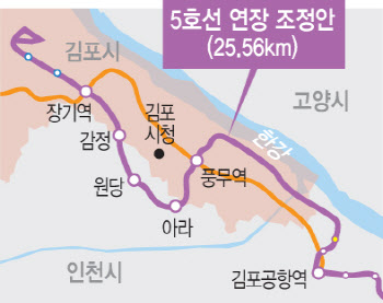 서울 5호선 김포·검단 연장, '예타' 한 걸음 더 다가갔다