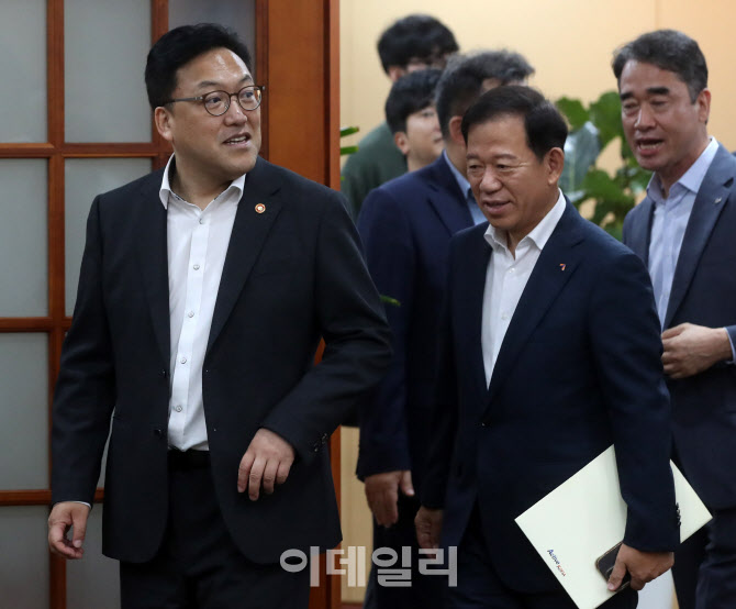  김병환 금융위원장과 서유석 금융투자협회장                                                                                                                                                        