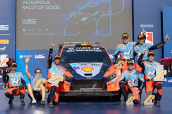 현대차 월드랠리팀, 2024 WRC 그리스 랠리 ‘1·2·3위’ 휩쓸어