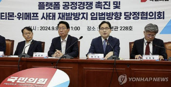 “플랫폼법 적용 기업에 연매출 4조↓ 제외…과징금 상한 연매출 8%”