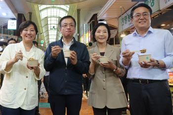 기재부-농림부-중기부-해양부, 시장 방문해 물가점검