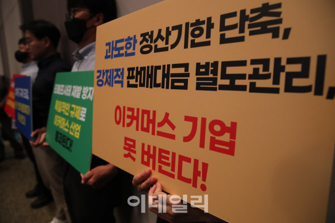 규제에 이커머스 기업 못 버틴다                                                                                                                                                                    