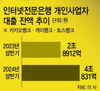 "대출 받기 힘드시죠"…인뱅 활용 편법대출 기승