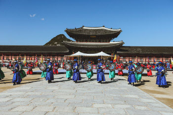 조선시대 왕의 호위군 사열식 '첩종', 18~20일 경복궁서 재현