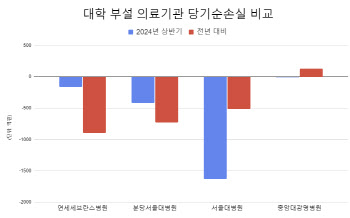 의정갈등 여파…상반기 대학병원 실적 '빨간불'