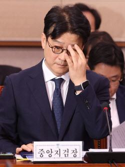 [포토]국정감사 출석한 이창수 서울중앙지검장                                                                                                                                                             