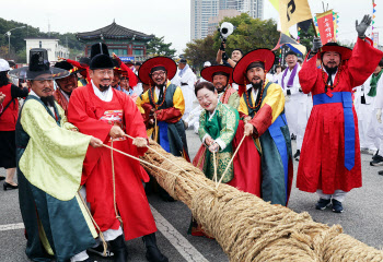 여주오곡나루축제 쌍용거 줄다리기