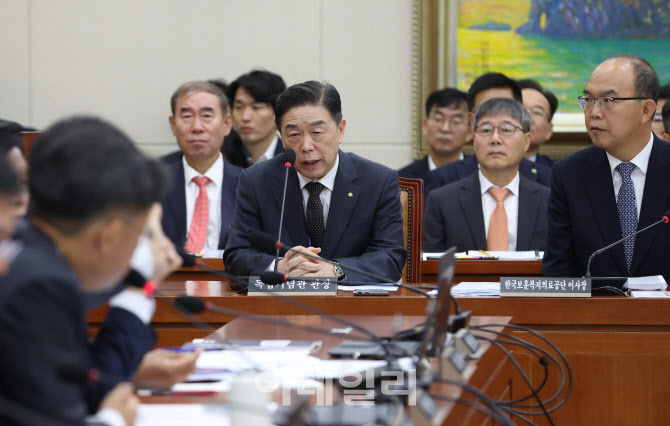 국정감사, '답변하는 김형석 독립기념관장'                                                                                                                                                