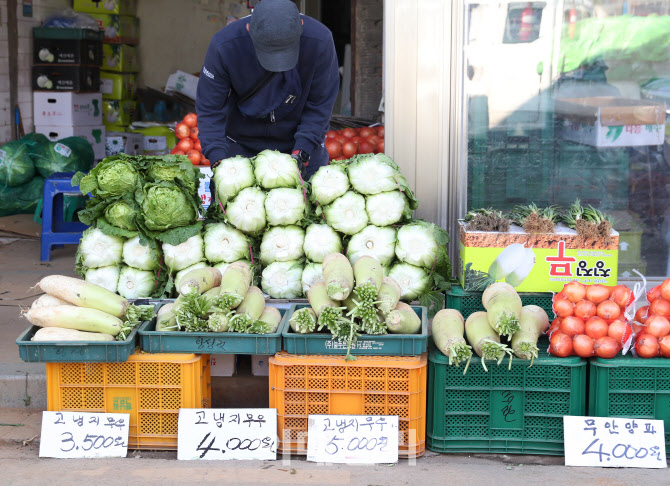  김장철 앞둔 재래시장                                                                                                                                                                             