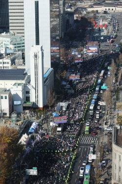 [포토]'탄핵 반대' 외치는 보수                                                                                                                                                                 