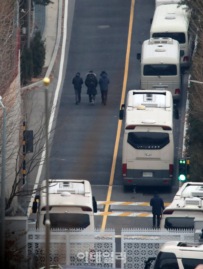 윤석열 대통령 관저 모습                                                                                                                                                                           