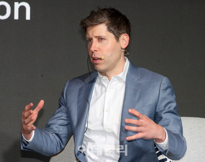 오픈AI CEO 샘 올트먼                                                                                                                                                                              