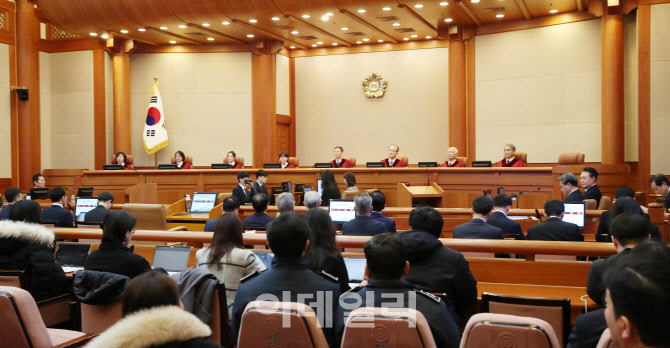  헌재 탄핵심판 6차 변론기일                                                                                                                                                                       