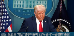 트럼프 &quot;철강·알루미늄에 25% 관세&quot;…관련株 &apos;출렁&apos;