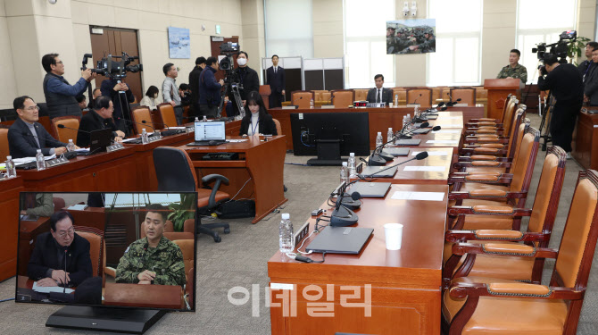 국방위 현안질의, '여당 단독...야당 퇴장'                                                                                                                                                