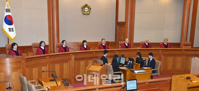 헌재, 감사원장·검사 3인 탄핵심판 선고                                                                                                                                                            