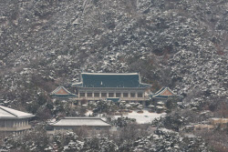 [포토]눈 쌓인 청와대                                                                                                                                                                                    