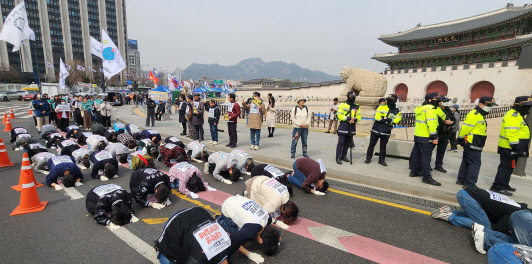 커지는 尹 탄핵 요구…대학생·노동자·농민 릴레이 시위(종합)