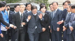 [포토]공직선거법 위반 항소심 선고 앞둔 이재명 대표                                                                                                                                                      