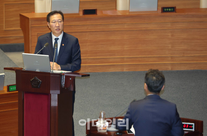 대정부질문, '답변하는 박성재 장관'                                                                                                                                                      