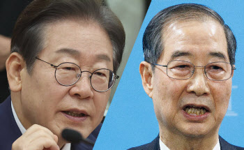 3자 가상대결, 이재명 우위…한덕수 선호도↑[리얼미터]