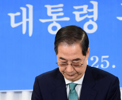[포토]한덕수, "단일화 실패는 국민배신"                                                                                                                                                        